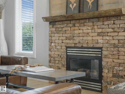 4409 58 Street, Beaumont, AB - Indoor With Fireplace