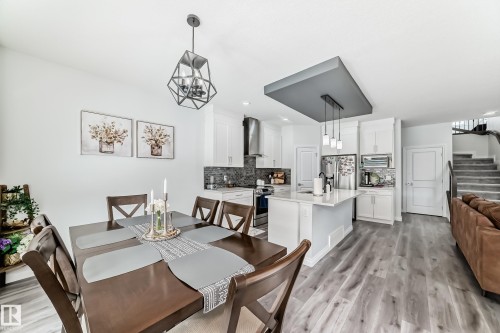 7035 Chivers Loop Sw, Edmonton, AB - Indoor Photo Showing Dining Room