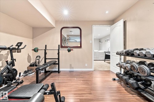 1312 116 Street Nw, Edmonton, AB - Indoor Photo Showing Gym Room