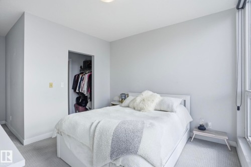#1307 10238 103 St Nw, Edmonton, AB - Indoor Photo Showing Bedroom