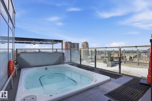 #1307 10238 103 St Nw, Edmonton, AB - Outdoor With Balcony With View