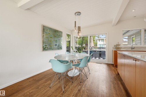 13808 Buena Vista Road Nw, Edmonton, AB - Indoor Photo Showing Dining Room