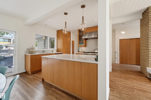 13808 Buena Vista Road Nw, Edmonton, AB - Indoor Photo Showing Kitchen