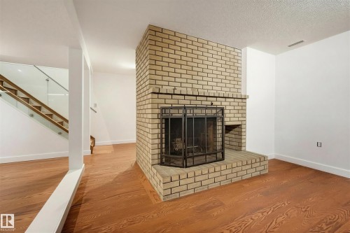 13808 Buena Vista Road Nw, Edmonton, AB - Indoor With Fireplace