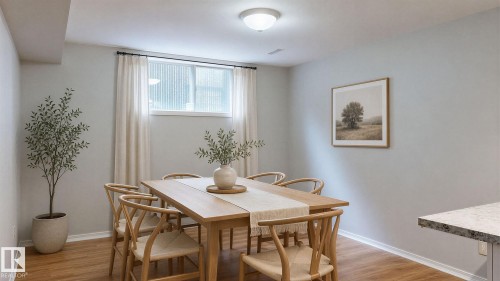 11031 152 Street Nw, Edmonton, AB - Indoor Photo Showing Dining Room