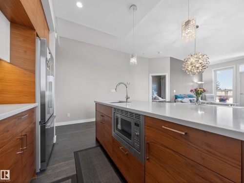 #403, 11710 87 Av Nw, Edmonton, AB - Indoor Photo Showing Kitchen