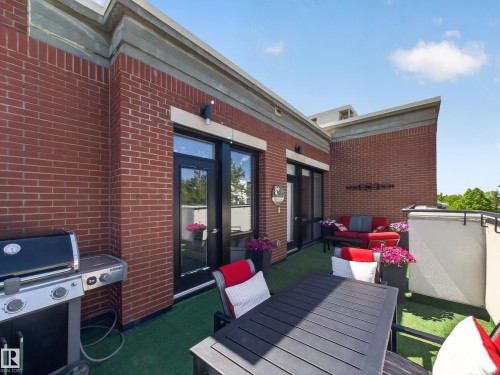#403, 11710 87 Av Nw, Edmonton, AB - Outdoor With Deck Patio Veranda With Exterior