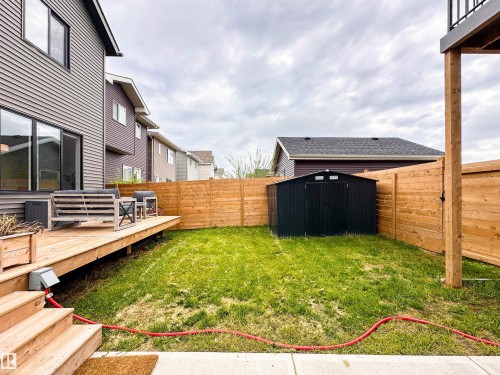 356 Jensen Lakes Boulevard, St. Albert, AB - Outdoor With Deck Patio Veranda With Exterior