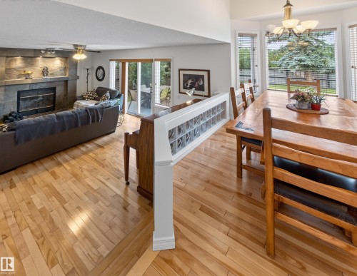 1404 Falconer Road Nw, Edmonton, AB - Indoor With Fireplace