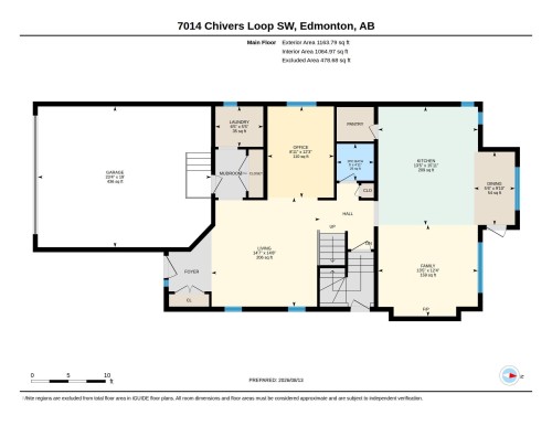 Floor plan - 7014 Chivers Loop Sw, Edmonton, AB 