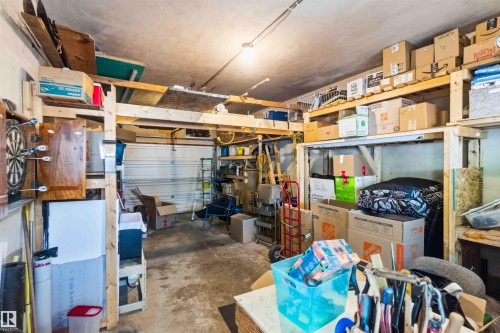 Image quality insufficient for description - 5208 105 Street Nw, Edmonton, AB - Indoor Photo Showing Garage