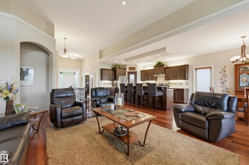 49 Danfield Place, Spruce Grove, AB - Indoor Photo Showing Living Room