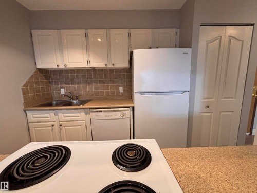 #203 12831 66 St Nw, Edmonton, AB - Indoor Photo Showing Kitchen With Double Sink