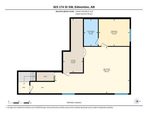 Floor plan - 923 174St Sw, Edmonton, AB 