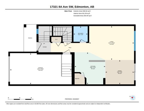 Floor plan - 17321 8A Avenue Sw, Edmonton, AB - Other