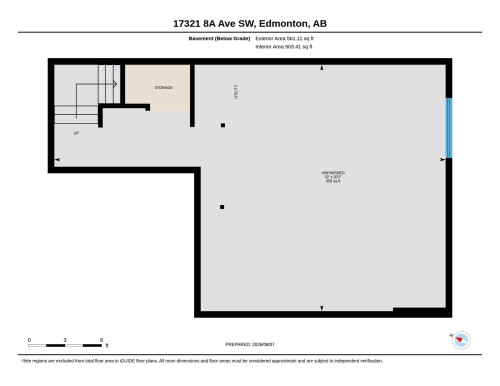 Floor plan - 17321 8A Avenue Sw, Edmonton, AB - Other