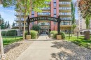 #807 10319 111 St Nw, Edmonton, AB  - Outdoor With Balcony With Facade 