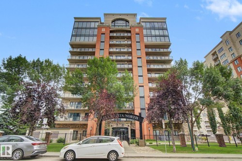 #807 10319 111 St Nw, Edmonton, AB - Outdoor With Balcony With Facade