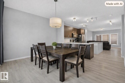 2619 Chokecherry Lane Sw, Edmonton, AB - Indoor Photo Showing Dining Room