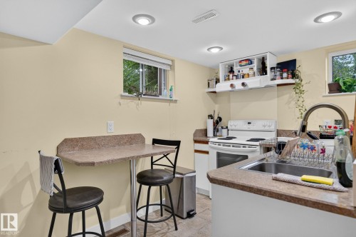 6261 112A Street Nw, Edmonton, AB - Indoor Photo Showing Kitchen With Double Sink