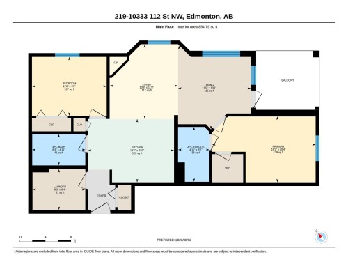 Floor plan - #219 10333 112 St Nw, Edmonton, AB - Other
