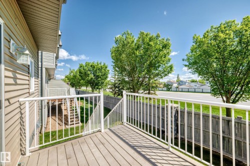 #4 5102 30 Av, Beaumont, AB - Outdoor With Deck Patio Veranda With Exterior