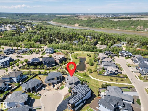 4510 Wingfield Bay Nw, Edmonton, AB - Outdoor With View