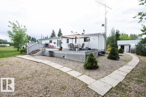 4903A 47 Avenue, Rural Westlock County, AB - Outdoor With Deck Patio Veranda