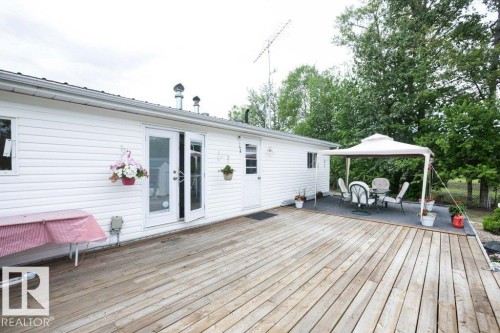 4903A 47 Avenue, Rural Westlock County, AB - Outdoor With Deck Patio Veranda With Exterior