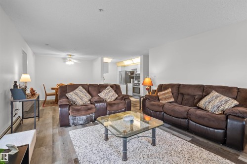 #101 10511 42 Av Nw, Edmonton, AB - Indoor Photo Showing Living Room