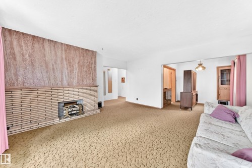 12720 120 Avenue Nw, Edmonton, AB - Indoor With Fireplace
