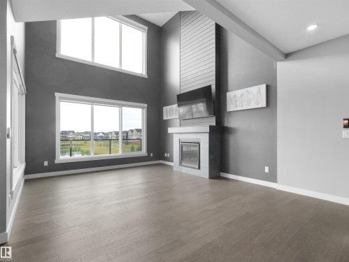 20715 27 Avenue Nw, Edmonton, AB - Indoor With Fireplace