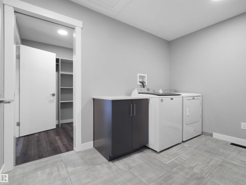 20715 27 Avenue Nw, Edmonton, AB - Indoor Photo Showing Laundry Room