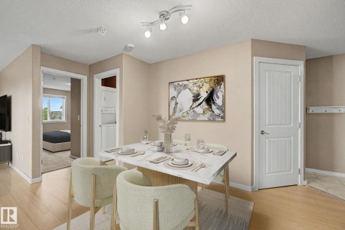 #323 240 Spruce Ridge Rd, Spruce Grove, AB - Indoor Photo Showing Dining Room