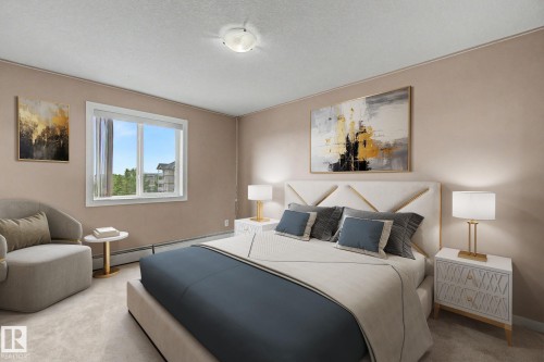 #323 240 Spruce Ridge Rd, Spruce Grove, AB - Indoor Photo Showing Bedroom
