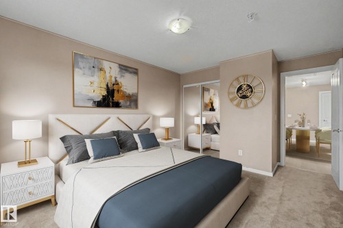 #323 240 Spruce Ridge Rd, Spruce Grove, AB - Indoor Photo Showing Bedroom