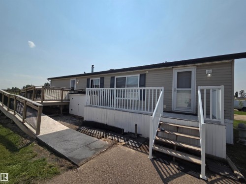 10 Midland Road, Millet, AB - Outdoor With Deck Patio Veranda With Exterior