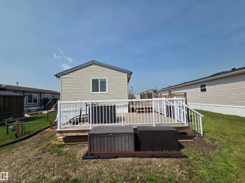 10 Midland Road, Millet, AB - Outdoor With Deck Patio Veranda With Exterior