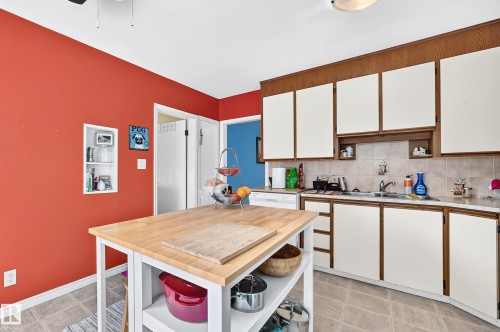 12405 126 Street Nw, Edmonton, AB - Indoor Photo Showing Kitchen With Double Sink