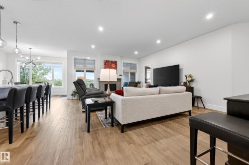 91 Harvest Crescent, Ardrossan, AB - Indoor Photo Showing Living Room