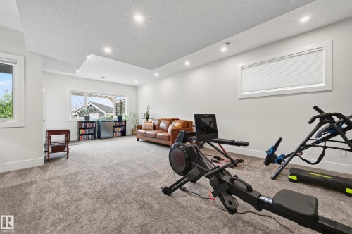 91 Harvest Crescent, Ardrossan, AB - Indoor Photo Showing Gym Room