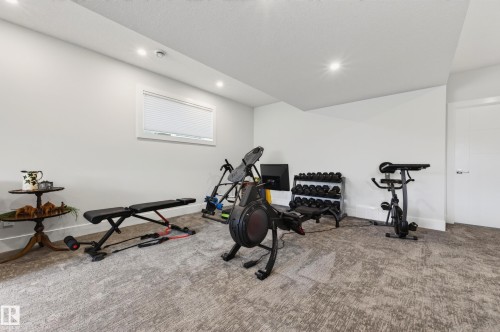 91 Harvest Crescent, Ardrossan, AB - Indoor Photo Showing Gym Room