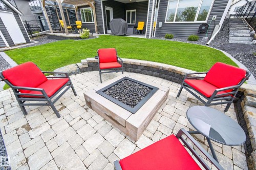 91 Harvest Crescent, Ardrossan, AB - Outdoor With Deck Patio Veranda