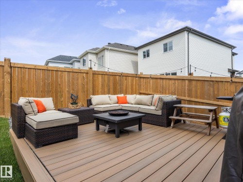 3808 42 Avenue, Beaumont, AB - Outdoor With Deck Patio Veranda With Exterior