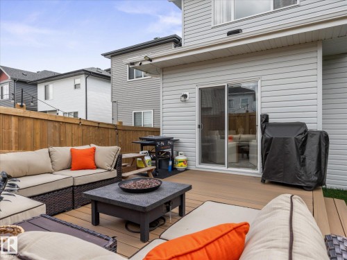 3808 42 Avenue, Beaumont, AB - Outdoor With Deck Patio Veranda With Exterior