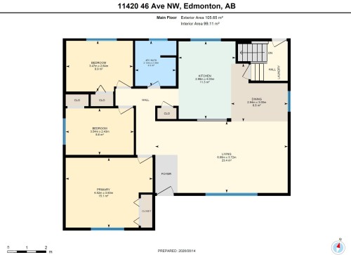 Floor plan - 11420 46 Avenue Nw, Edmonton, AB - Other