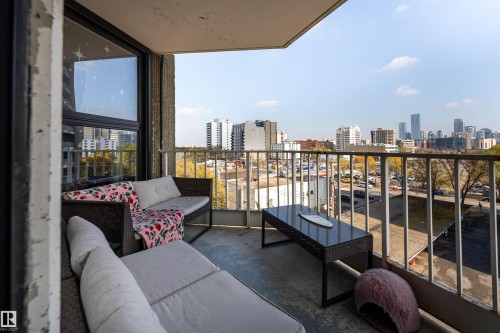 #508 10045 117 St Nw, Edmonton, AB - Outdoor With Balcony With Exterior