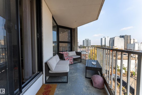 #508 10045 117 St Nw, Edmonton, AB - Outdoor With Balcony With Exterior