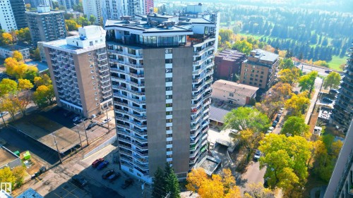 #508 10045 117 St Nw, Edmonton, AB - Outdoor With Balcony