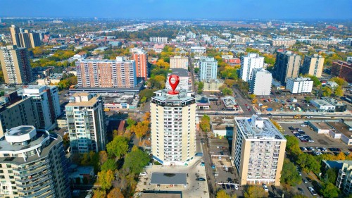 #508 10045 117 St Nw, Edmonton, AB - Outdoor With View